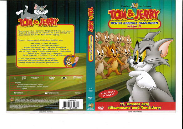 TOM & JERRY: DEN KLASSISKA SAMLINGEN VOL. 11 (DVD OMSLAG)