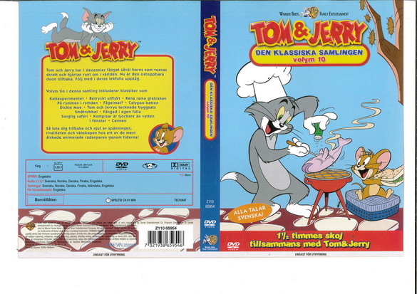 TOM & JERRY: DEN KLASSISKA SAMLINGEN VOL. 10 (DVD OMSLAG)