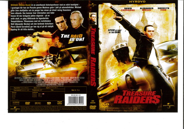 TREASURE RAIDERS (DVD OMSLAG)