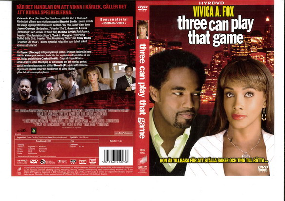 THREE CAN PLAY THAT GAME (DVD OMSLAG)
