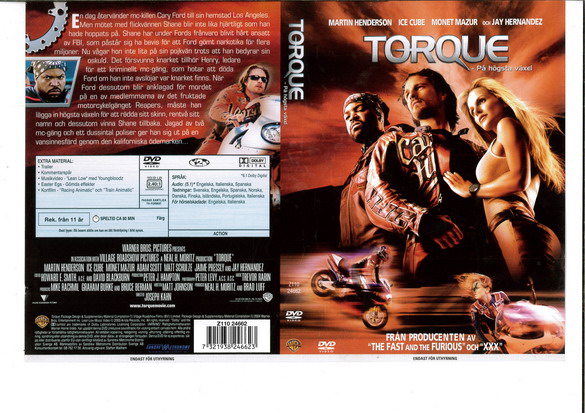 TORQUE (DVD OMSLAG)