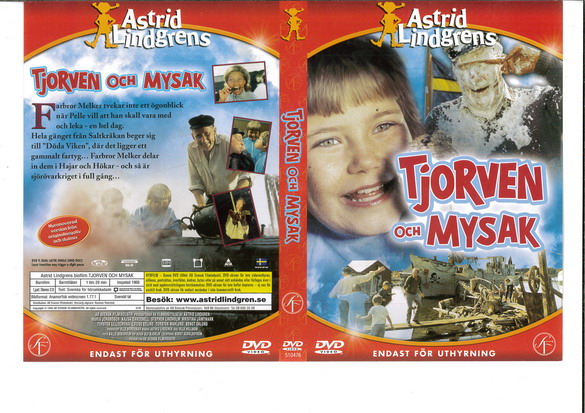 TJORVEN OCH MYSAK (DVD OMSLAG)