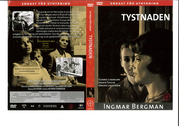 TYSTNADEN (DVD OMSLAG)