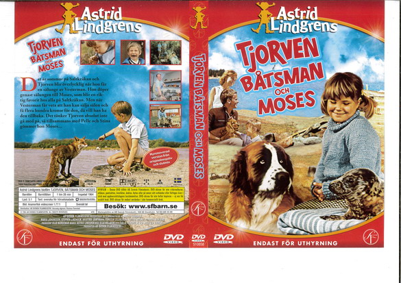 TJORVEN BÅTSMAN OCH MOSES (DVD OMSLAG)