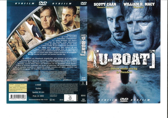 [U-BOAT] (DVD OMSLAG)