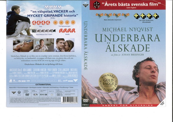 UNDERBARA ÄLSKADE (DVD OMSLAG)