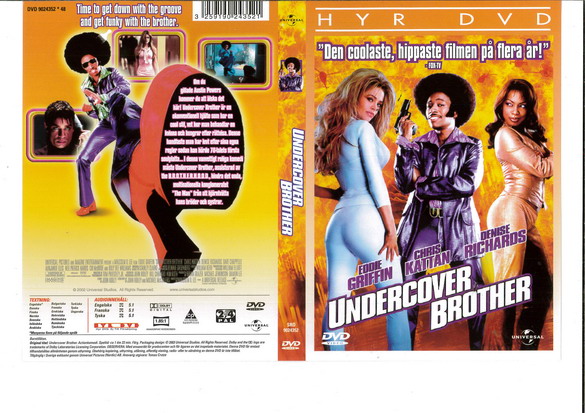UNDERCOVER BROTHER (DVD OMSLAG)