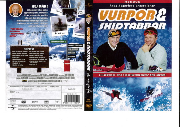 VURPOR & SKIDTABBAR (DVD OMSLAG)