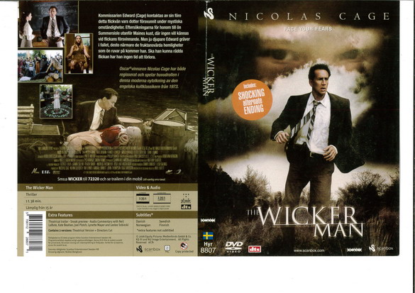 WICKER MAN (DVD OMSLAG)
