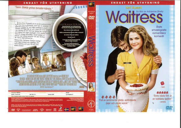 WAITRESS (DVD OMSLAG)