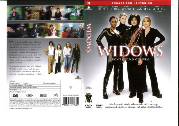 WIDOWS (DVD OMSLAG)