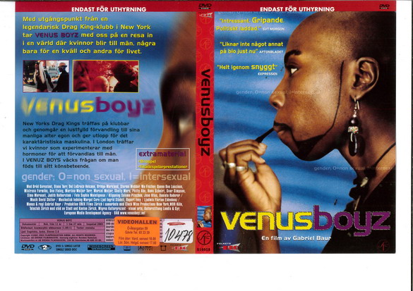 VENUS BOYZ (DVD OMSLAG)