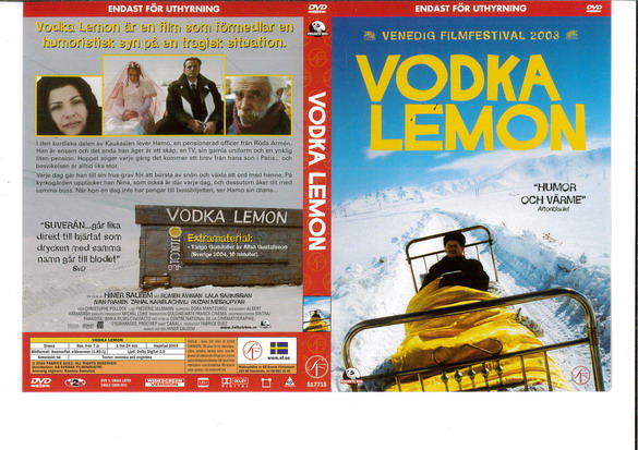 VODKA LEMON (DVD OMSLAG)