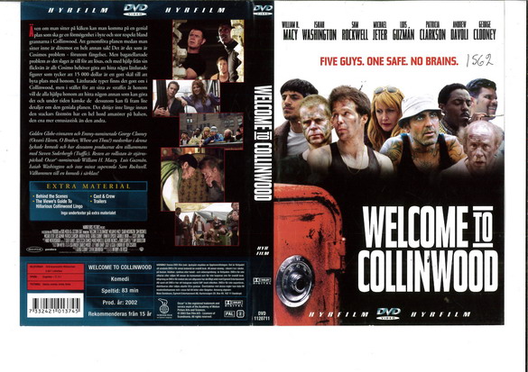 WELCOME TO COLLINWOOD (DVD OMSLAG)