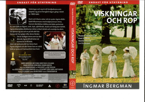 VISKNINGAR OCH ROP (DVD OMSLAG)