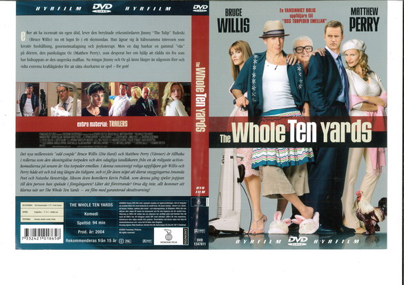 WHOLE TEN YARDS (DVD OMSLAG)