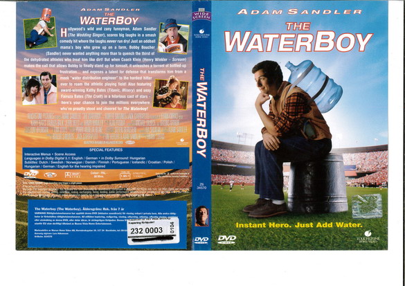 WATERBOY (DVD OMSLAG)