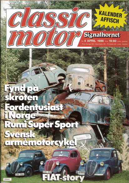 CLASSIC MOTOR 1986: 4