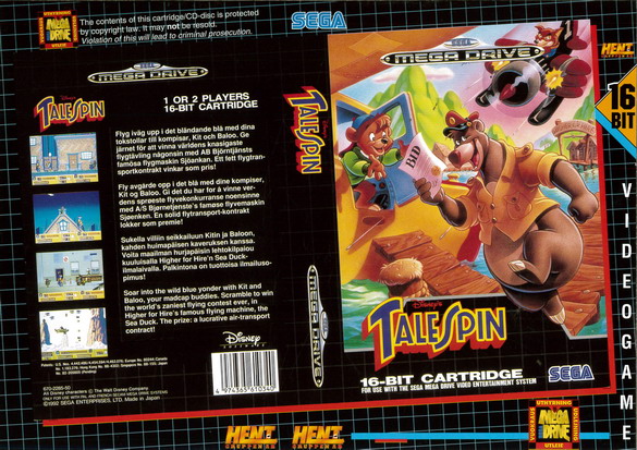 TALESPIN (MD OMSLAG)