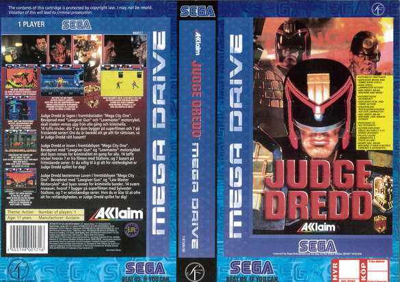 JUDGE DREDD (MD OMSLAG)