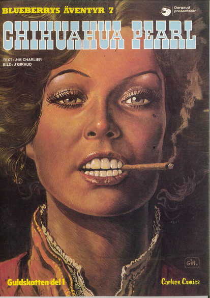 BLUEBERRYS ÄVENTYR  7 rullad rygg