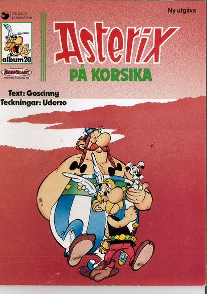 ASTERIX 20 PÅ KORSIKA -  Ny utgåva