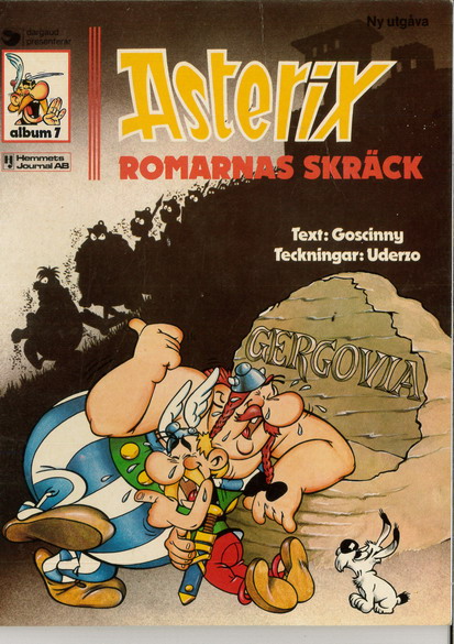 ASTERIX  7 ROMARNAS SKRÄCK - ny utgåva