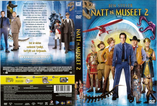 NATT PÅ MUSEET 2 (DVD OMSLAG)