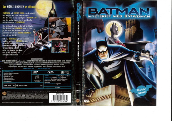 BATMAN: MYSTERIET MED BATWOMAN (DVD OMSLAG)