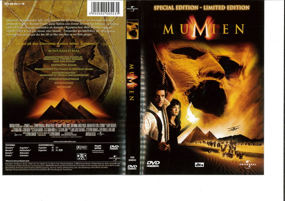 MUMIEN (DVD OMSLAG)