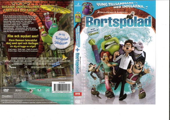 BORTSPOLAD (DVD OMSLAG)