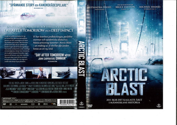 ARCTIC BLAST (DVD OMSLAG)