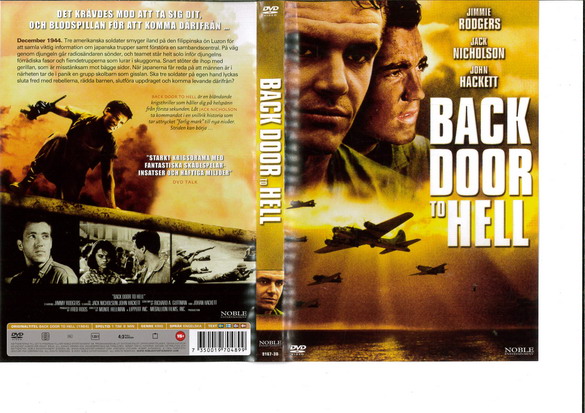 BACK DOOR TO HELL (DVD OMSLAG)