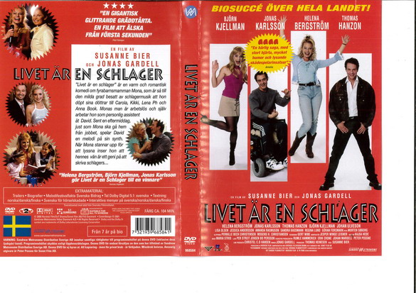 LIVET ÄR EN SCHLAGER (DVD OMSLAG)