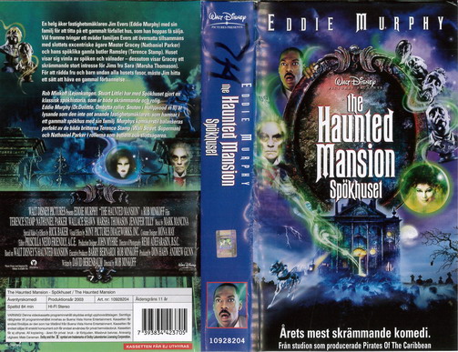 SPÖKHUSET-HAUNTED MANSION (VHS)