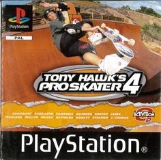 TONY HAWK'S PRO SKATER 4 (PSX MANUAL)