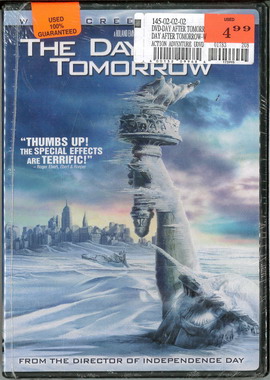 DAY AFTER TOMORROW (BEG DVD) USA IMPORT