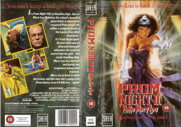PROM NIGHT 2 (VHS) UK