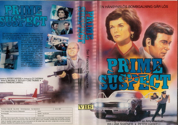 607 PRIME SUSPECT  (VHS)