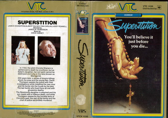 SUPERSTITION  (VHS) UK