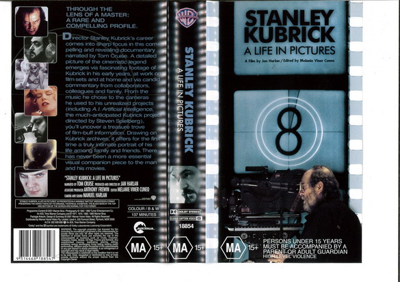 STANLEY KUBRICK A LIFE IN PICTURE (VHS) AUS