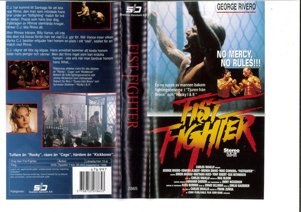 FIST FIGHTER (VHS)