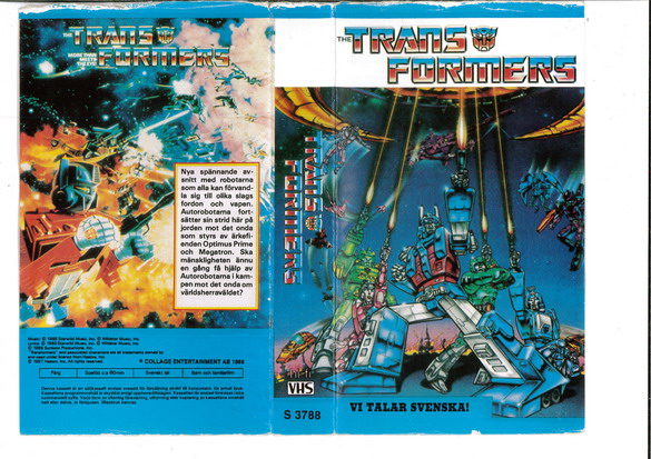 TRANSFORMERS 2 (VHS)3788
