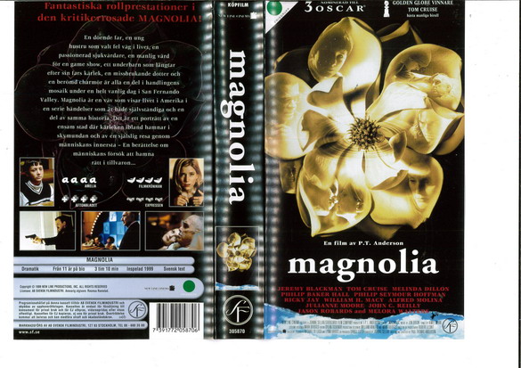 MAGNOLIA (VHS)