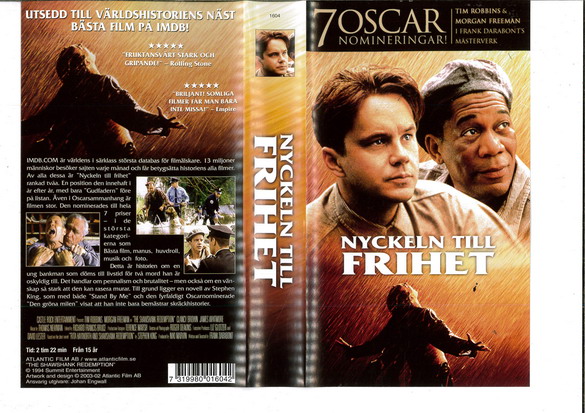 NYCKELN TILL FRIHET  (VHS)