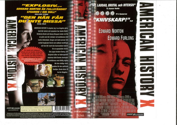 AMERICAN HISTORY X (VHS)