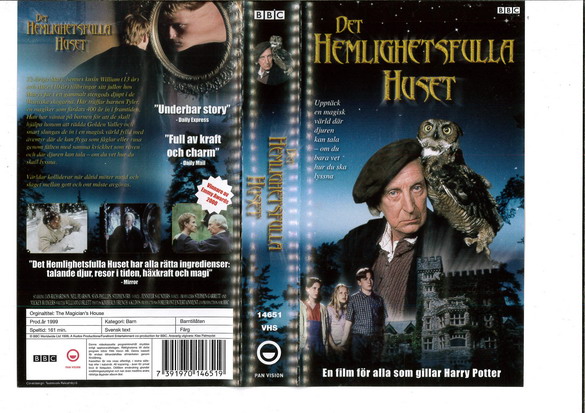 DET HEMLIGHETSFULLA HUSET (VHS)