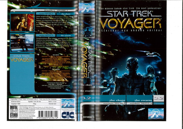 STAR TREK VOYAGER 3,2 (VHS)