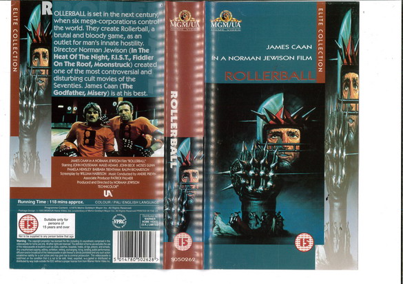 ROLLERBALL (VHS) UK