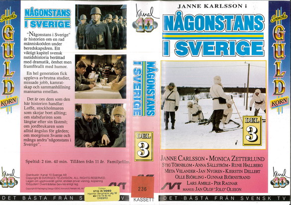NÅGANSTANS I SVERIGE DEL 3 (VHS)